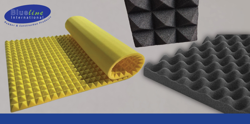 Acoustic Sound Insulation PU Polyurethane Foam Sheet Board