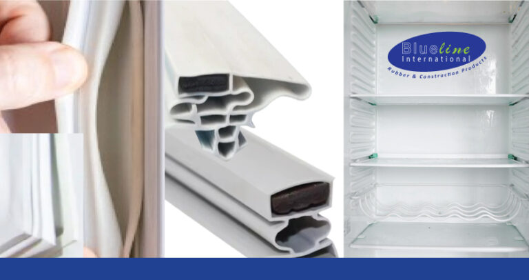 Blueline International Fridge Gaskets Installed on Commercial Refrigeration Unit