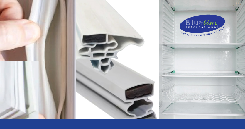 Blueline International Fridge Gaskets Installed on Commercial Refrigeration Unit
