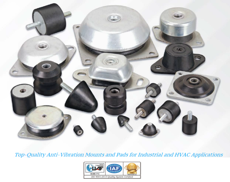 anti-vibration-pads-generators-hvac-heavy-machinery-uae-saudi