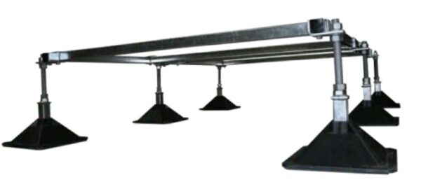 Flat Roof Support System for HVAC & MEP Equipment | UAE & Saudi Arabia ...