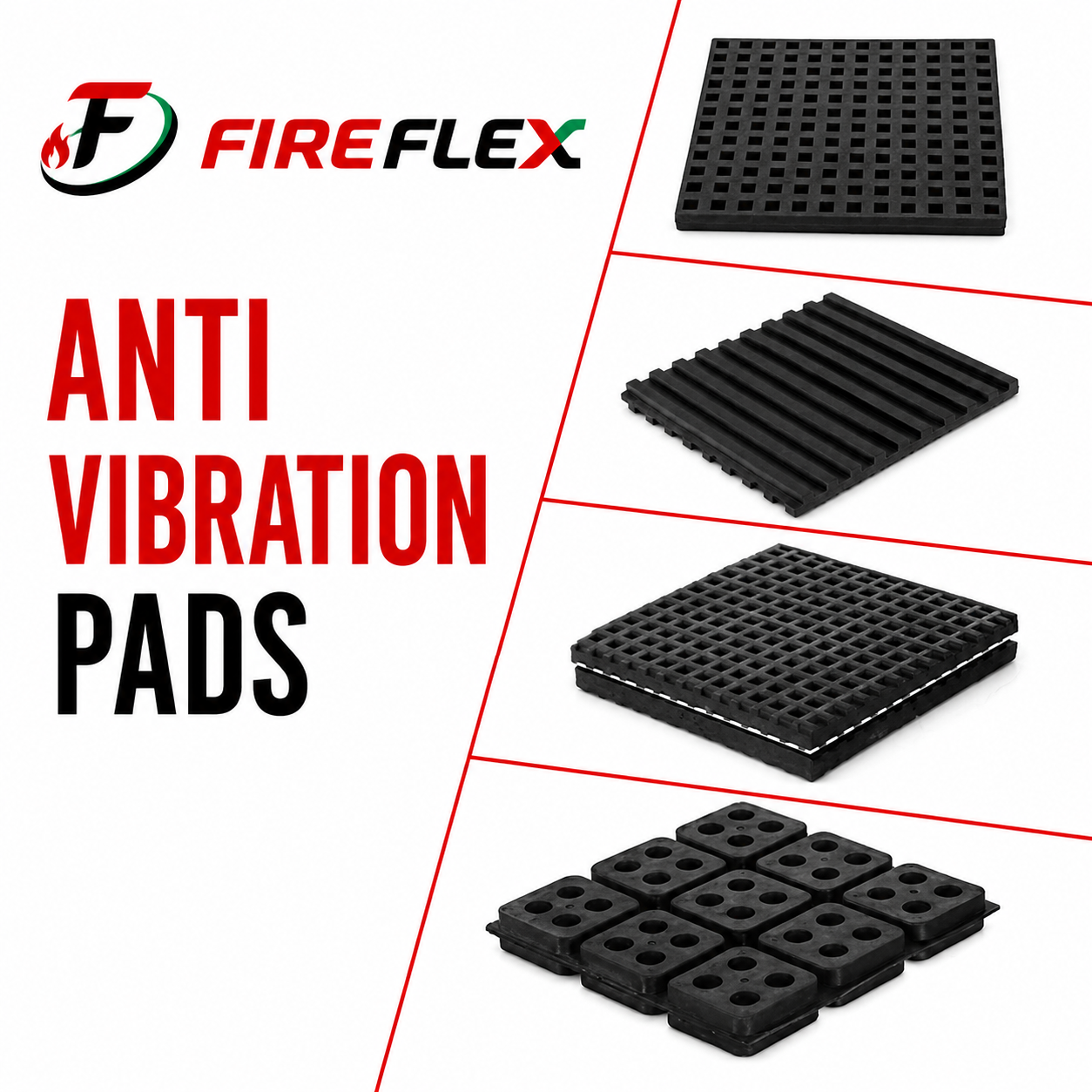 fireflex-anti-vibration-pads-rubber-vibration-isolation-pads-uae