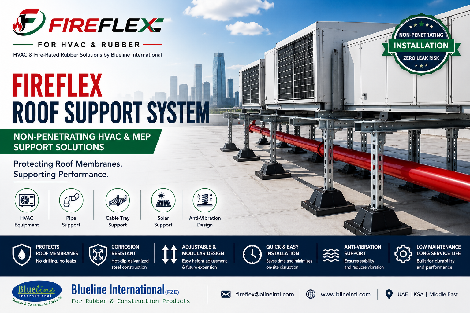 FireFlex Roof Support System